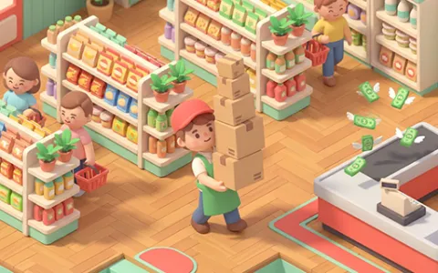 3D Supermarket Tycoon