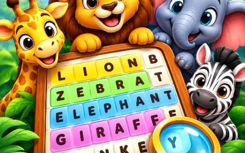 Animal Word Search Quest