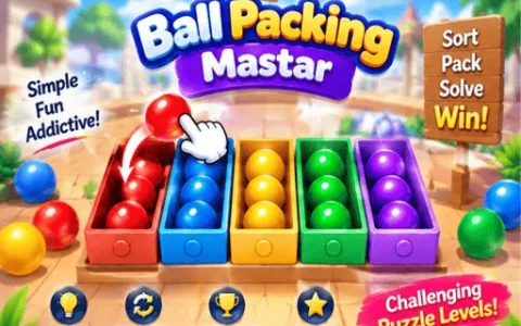 Ball Packing Master Puzzle – Fill Box