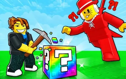 Break a Lucky Block!