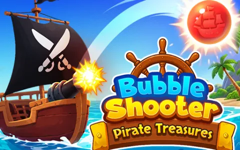 Bubble Shooter Pirate Treasures