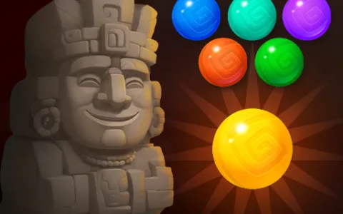 Bubble Shooter Temple Jewels