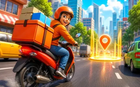 City Delivery Rider Simulator