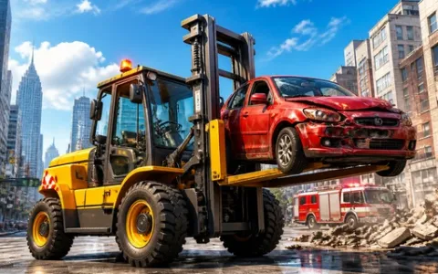 City Rescue Forklift Simulator