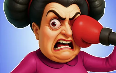 Crazy Aunty: Slap & Punch