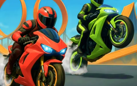 Crazy Bike Stunts PvP