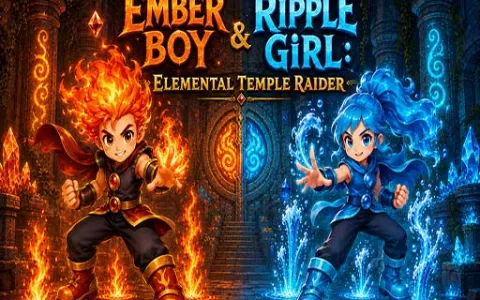 Ember Boy and Ripple Girl