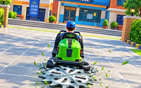 Grass Cutting Mowing Game