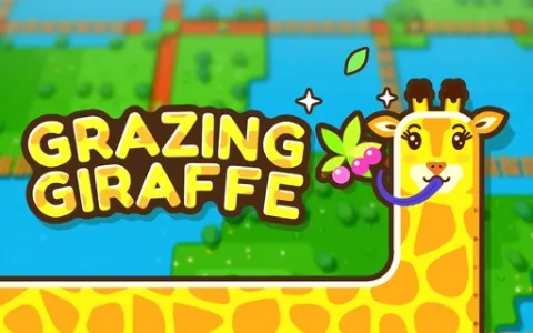 Grazing Giraffe