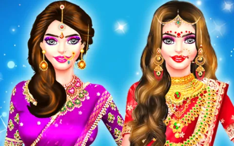 Indian Wedding: DressUp Makeup