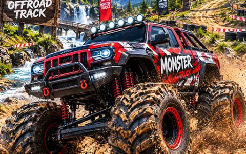 Mud Offroad Monster Truck Game