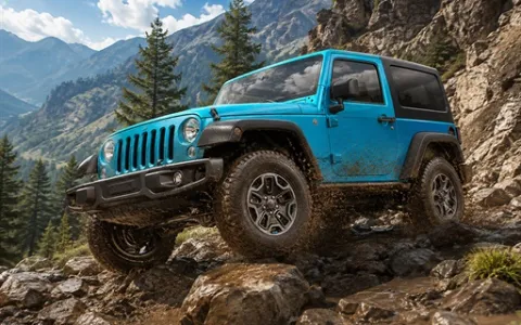 Offroad Mountain Jeep Challenge