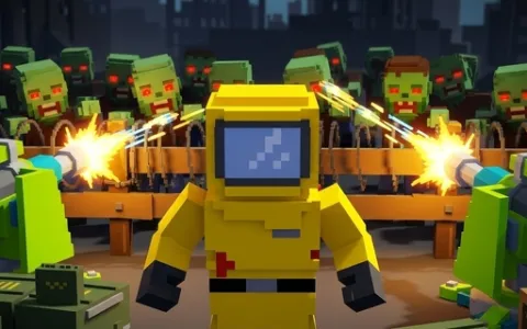 Pixel Zombie Base Defense