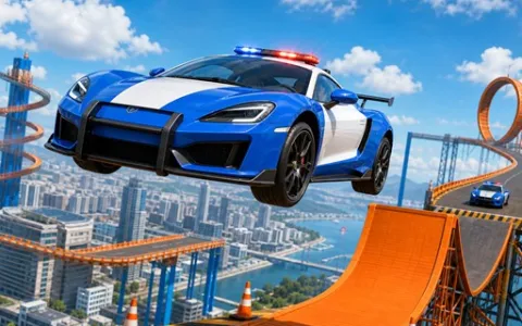 Police Car Stunt Challenge