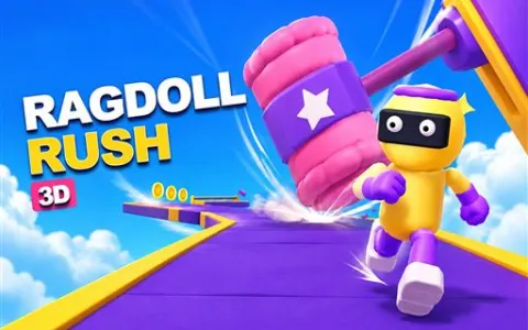 Ragdoll Rush 3D: Sky Race