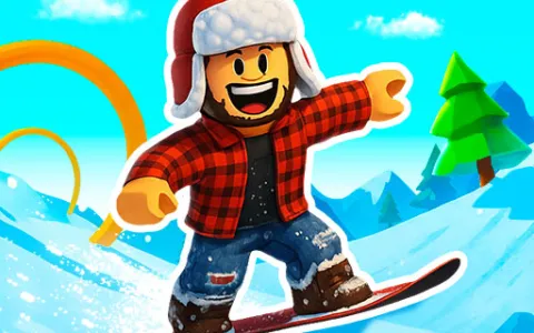 Snow Rider Obby Parkour