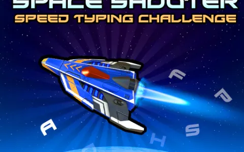 Space Shooter – Speed Typing Challenge