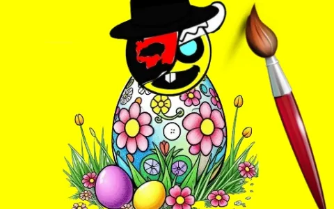 Sprunki Easter Coloring