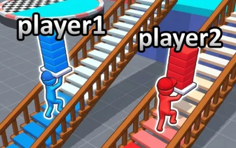 Stairs Races For 2 Players