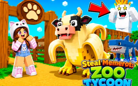 Steal Memerot: Zoo Tycoon