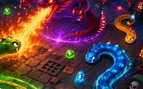 Tailoff.io: Snake Dragon Arena