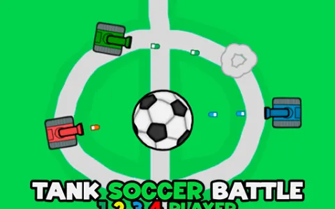 Tank Soccer Battle 1 2 3 4 Player