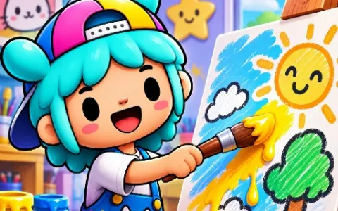 Toca Coloring Book