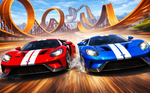 Two Stunt Supercars