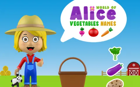 World of Alice Vegetables Names