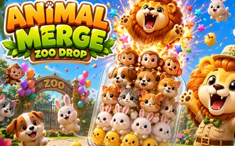 Animal Merge: Zoo Drop