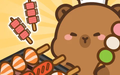 Capybara Skewer Match