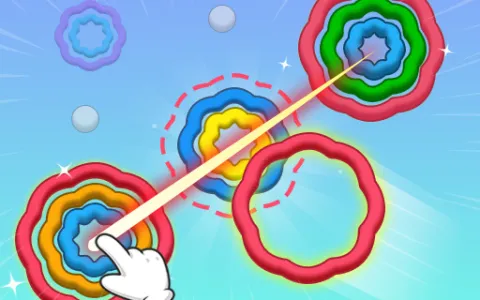 Color Ring Sorting Match