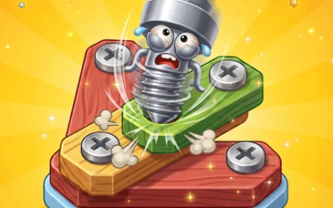 Color Screw Rescue Puzzle