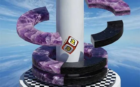 Dice Helix Drop