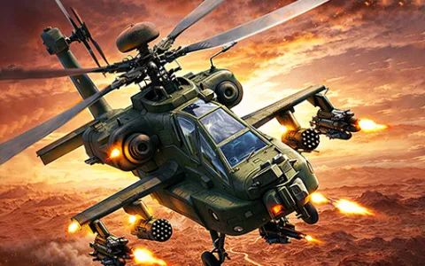 Gunship Strike Helicopter Game