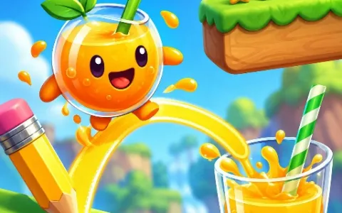 Happy Orange Glass