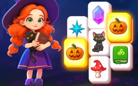 Magic and Wizards Mahjong
