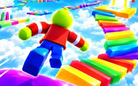 Mega Noob Sky Obby: 50 Stages
