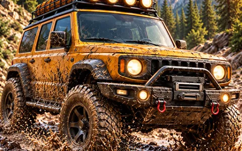 Mud Trails 4×4 Jeep Game