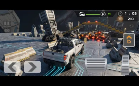 Offroad Prado Parking