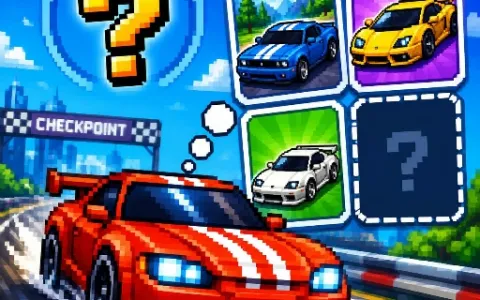 Pixel Car Memory Quest