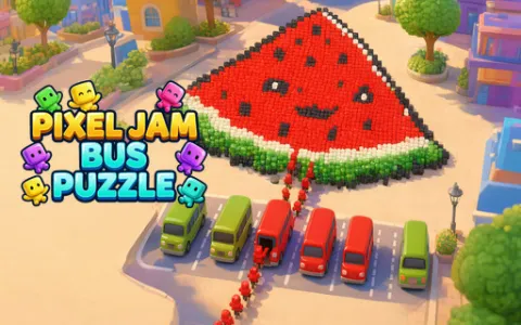 Pixel Jam Bus Puzzle