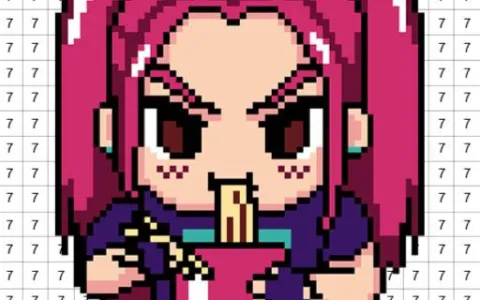 Pixel Number – DIY Coloring