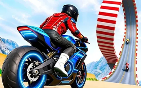 Ramp Rider Mega Bike Racing