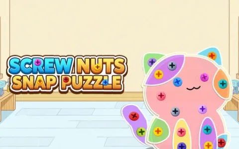 Screw Nuts Snap Puzzle