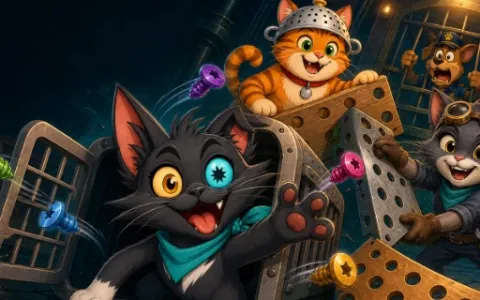 Screwloose Cats: Tail Rescue
