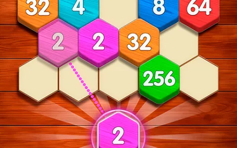 Shoot 2048 Hexa