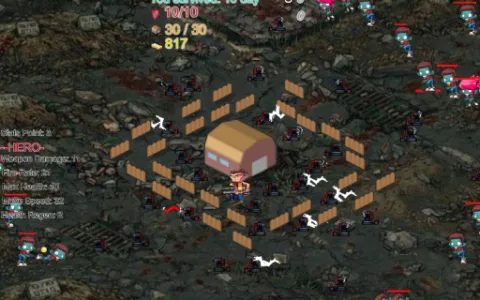 Terrifying Zombies: Tower Defense 1 Game