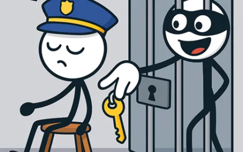 Thief Puzzle Long Hand Game