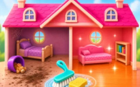 Tidy Up the Dollhouse
